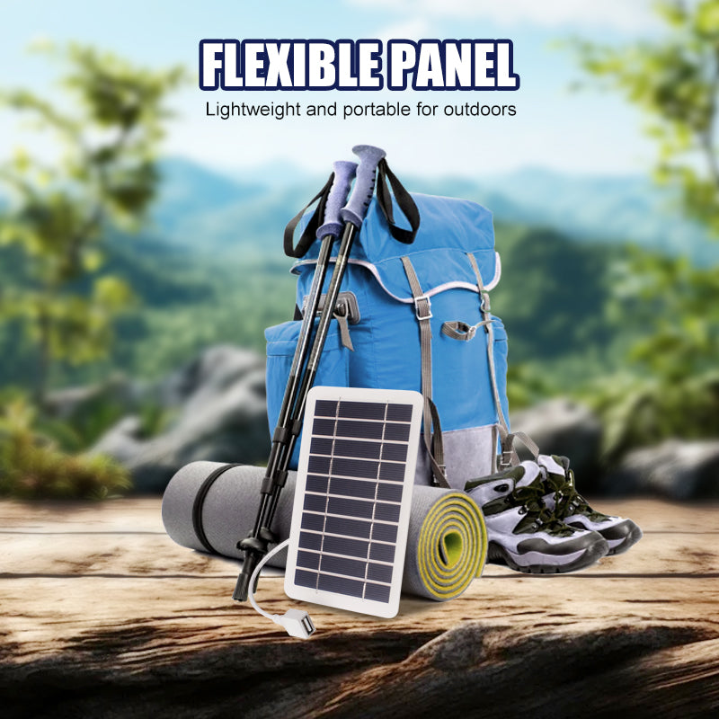 😍Zeitlich begrenzter Rabatt 50% 💥Flexibles Solarpanel mit 2W und 5V