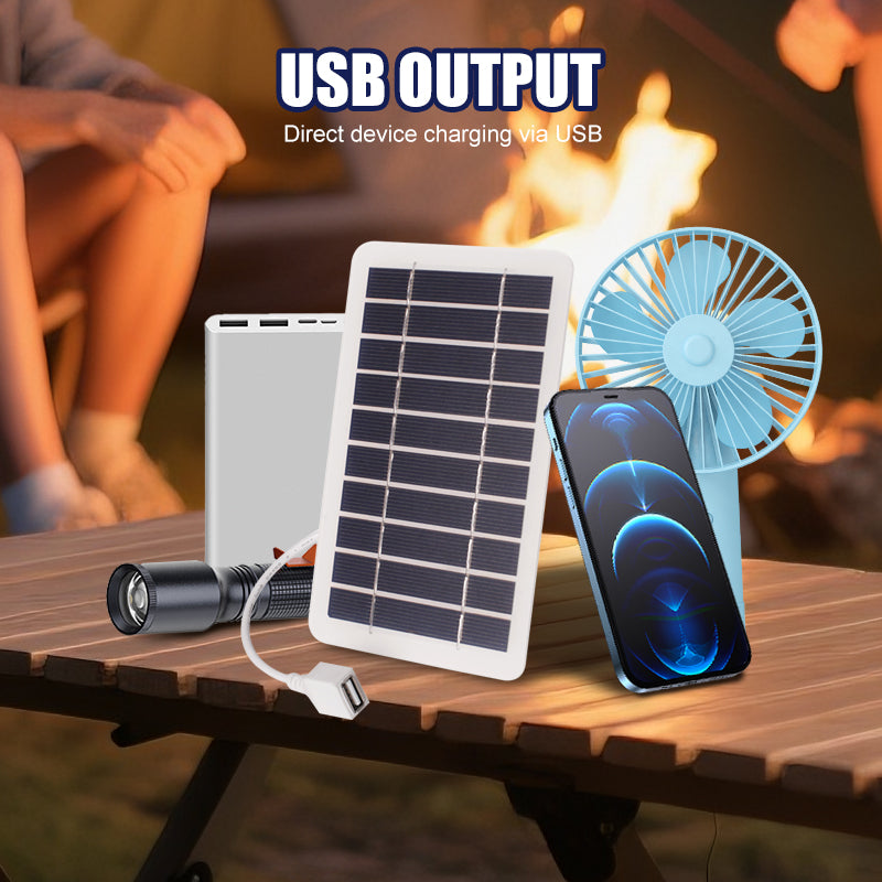 😍Zeitlich begrenzter Rabatt 50% 💥Flexibles Solarpanel mit 2W und 5V
