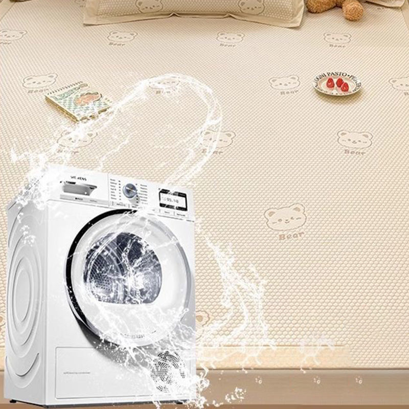 🛏️Cooles, atmungsaktives 3-teiliges Bettwäscheset mit niedlichem Bären-Jacquardmuster