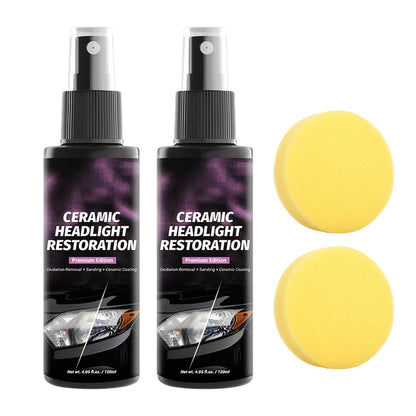 💡Spray zur Aufarbeitung von Scheinwerfern mit Keramikbeschichtung