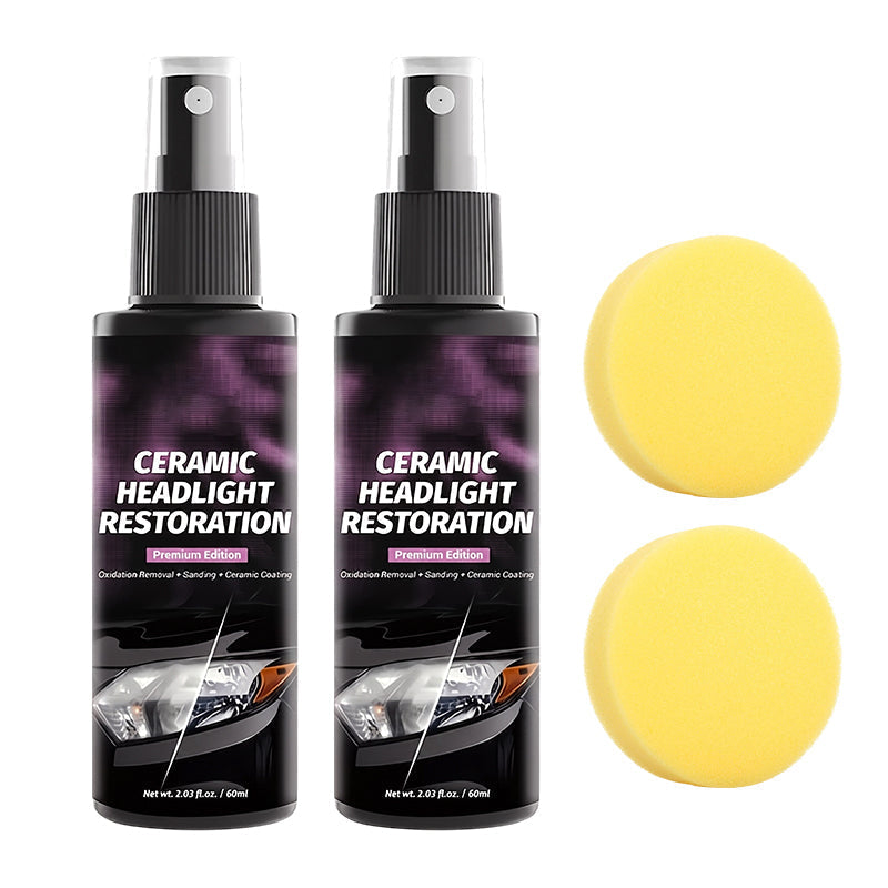 💡Spray zur Aufarbeitung von Scheinwerfern mit Keramikbeschichtung
