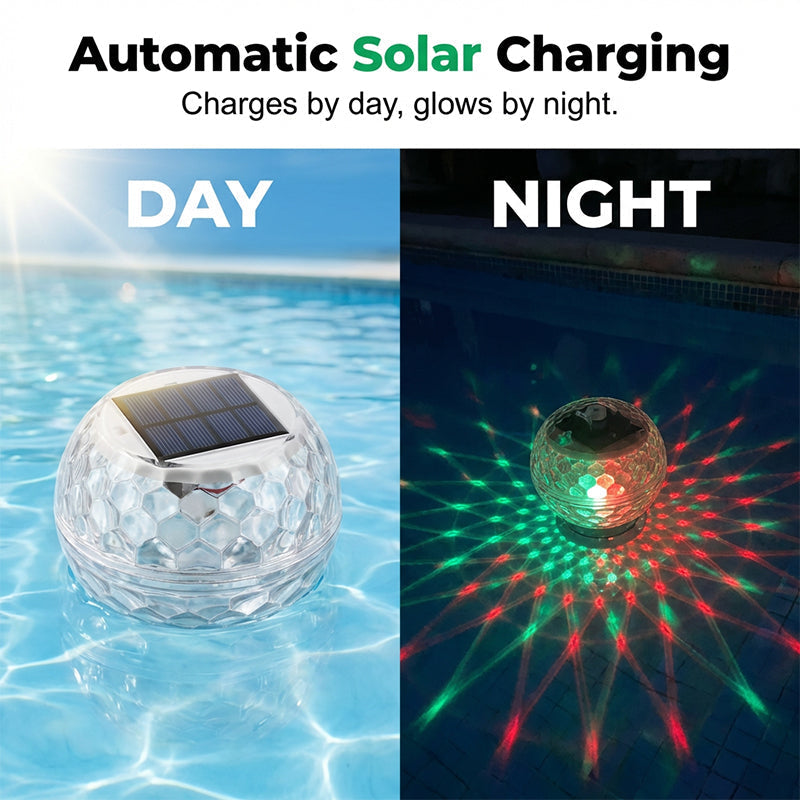 💫🏊Solarbetriebene schwimmende Poolleuchten