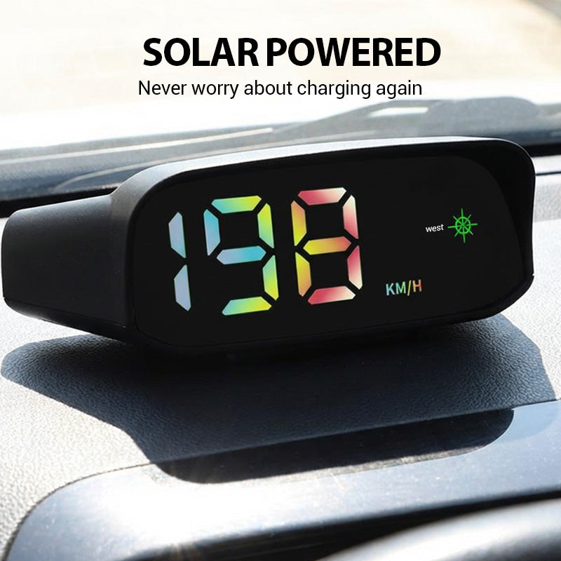 🔥Solange der Vorrat reicht 50% Rabatt!🚗Solarbetriebener Auto-HUD-Tachometer