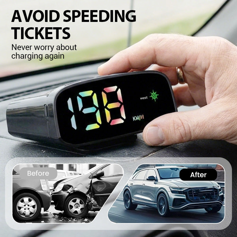 🔥Solange der Vorrat reicht 50% Rabatt!🚗Solarbetriebener Auto-HUD-Tachometer