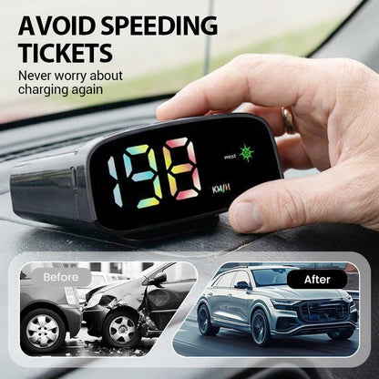 🔥Solange der Vorrat reicht 50% Rabatt!🚗Solarbetriebener Auto-HUD-Tachometer