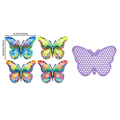 🎨Metall-Schmetterling als Wanddekoration für den Außenbereich🦋✨