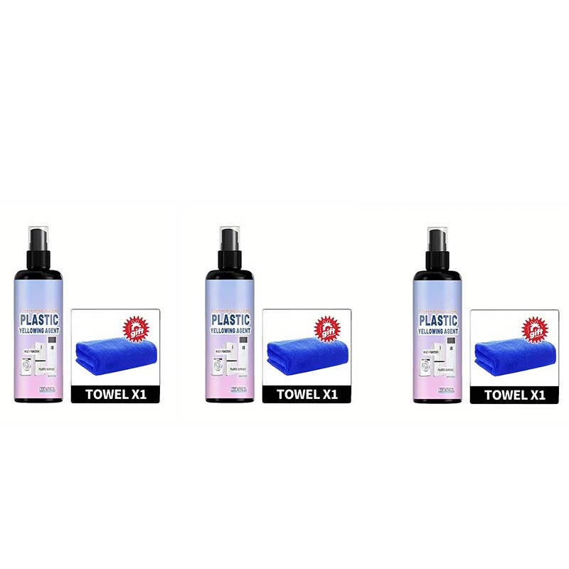 ✨Mehrzweck-Spray zur Entfernung von Kunststoffvergilbung💎