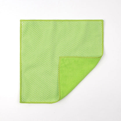Dual-Sided Microfiber & Mesh Cleaning Cloth