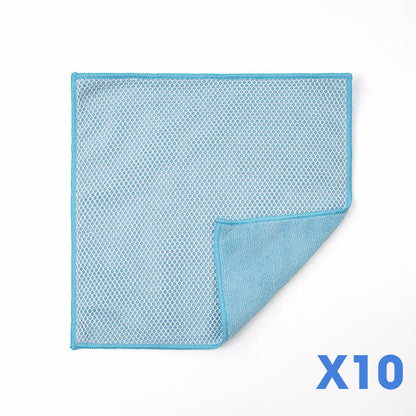 Dual-Sided Microfiber & Mesh Cleaning Cloth
