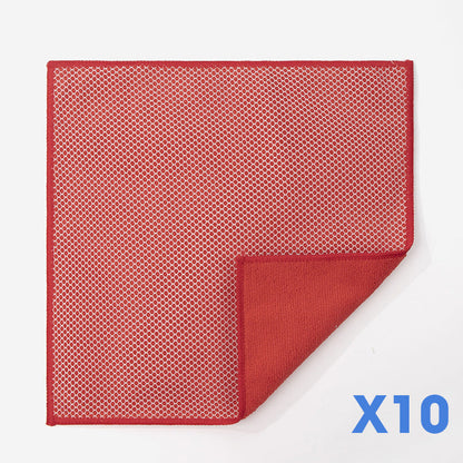 Dual-Sided Microfiber & Mesh Cleaning Cloth