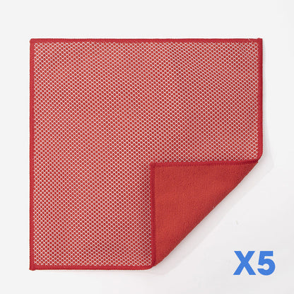 Dual-Sided Microfiber & Mesh Cleaning Cloth