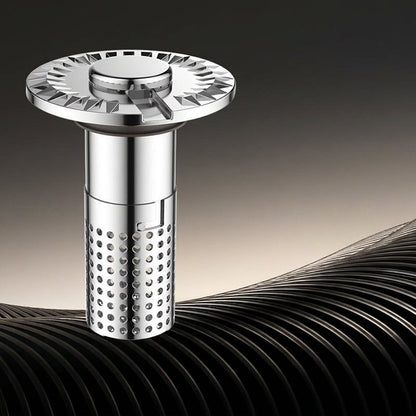 Schwebender Abflusseinsatz gegen Gerüche