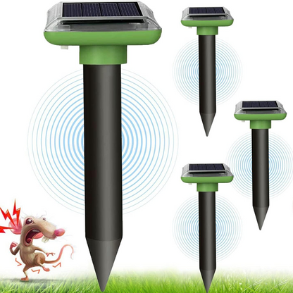 🔥Ultraschall-Molenschreck, solarbetrieben und wasserdicht🐭🚫