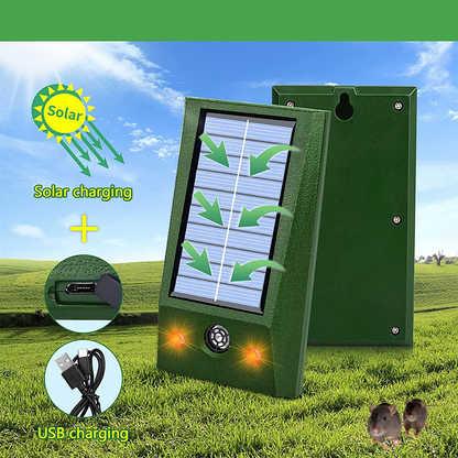 🔥Ultraschall-Molenschreck, solarbetrieben und wasserdicht🐭🚫