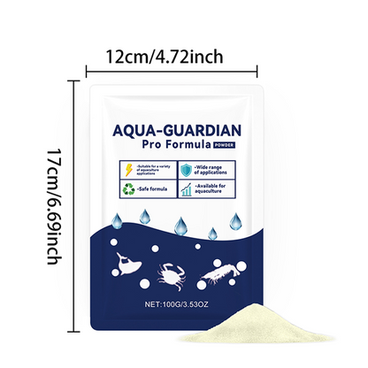😍KAUFE 1, ERHALTE 1 GRATIS!💧 Aqua-Guardian Pro Formula Wasseraufbereiter – Macht trübes Wasser in wenigen Minuten klar, ist für Fische unbedenklich – für Süß- und Salzwasser geeignet 🐠