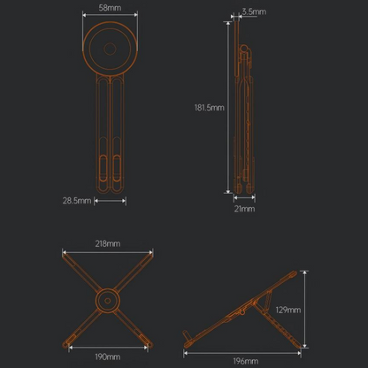 ⏳Zeitlich begrenztes Sonderangebot⏰Multifunktionaler 4-in-1-Ständer mit Magnethalterung