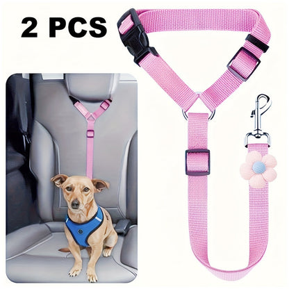 🐕🦺2-in-1-Sicherheitsgurt und Leine für Hunde