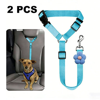 🐕🦺2-in-1-Sicherheitsgurt und Leine für Hunde