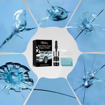 ✨Auto-Glas-Nano-Reparaturflüssigkeit-Kit🖍️