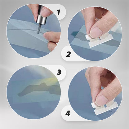 ✨Auto-Glas-Nano-Reparaturflüssigkeit-Kit🖍️