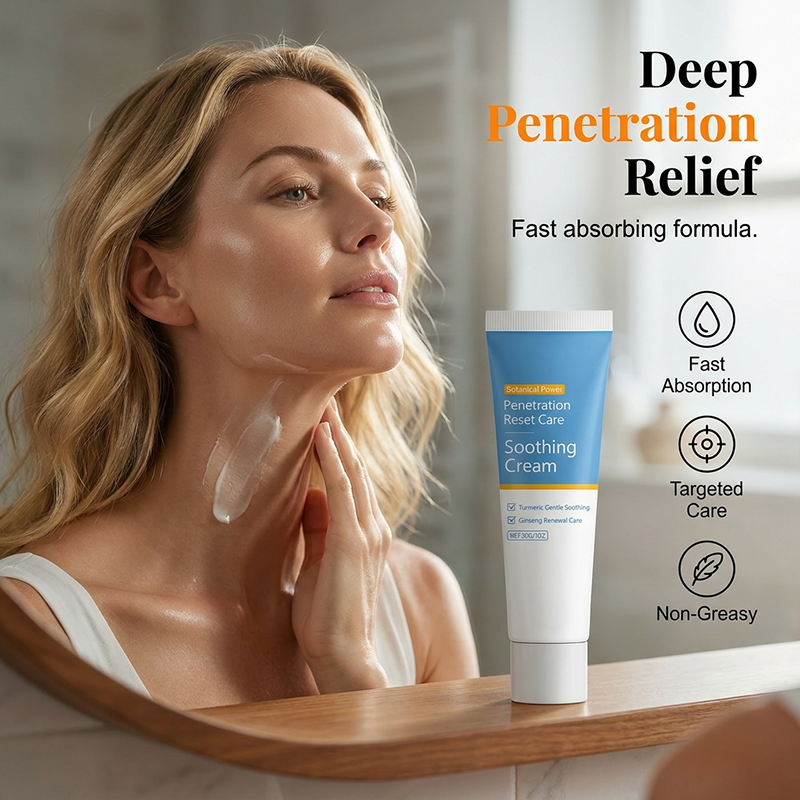 🏢Beruhigende Creme für Nacken und Schultern