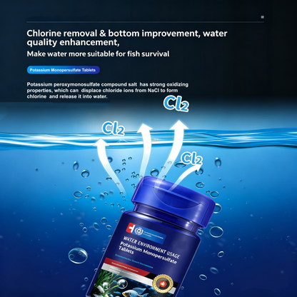 🐟️Leistungsstarke Wasseraufbereitungstabletten für Aquarien