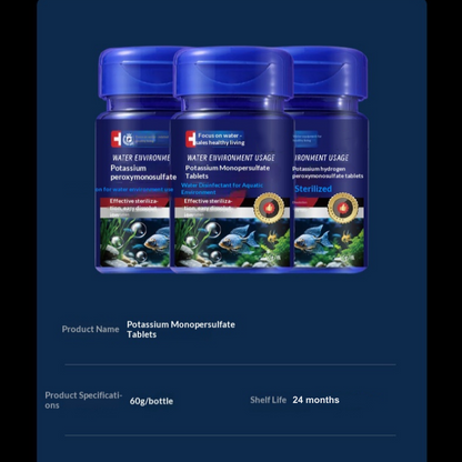 🐟️Leistungsstarke Wasseraufbereitungstabletten für Aquarien