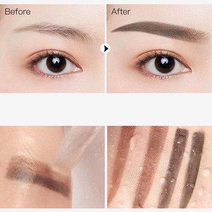 ⏳ Zeitlich begrenztes Angebot ⏰ Sofort wirksamer, anpassbarer Augenbrauenstift mit Augenbrauenpuder in zwei Farben 👁️