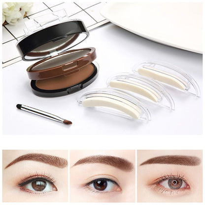 ⏳ Zeitlich begrenztes Angebot ⏰ Sofort wirksamer, anpassbarer Augenbrauenstift mit Augenbrauenpuder in zwei Farben 👁️