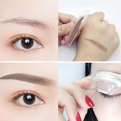 ⏳ Zeitlich begrenztes Angebot ⏰ Sofort wirksamer, anpassbarer Augenbrauenstift mit Augenbrauenpuder in zwei Farben 👁️