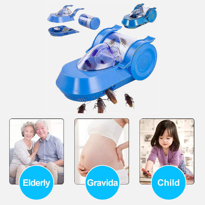 🧼 Wiederverwendbare Kakerlakenfalle für den Haushalt mit 3 Stück Köder👍