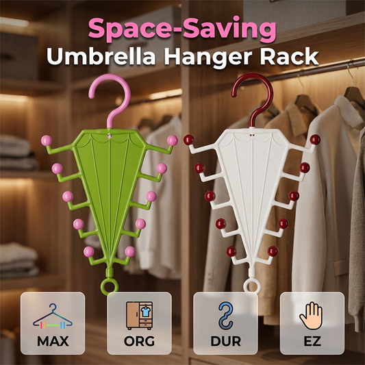 Doppelseitiger, V-förmiger Mehrzweck-Kleiderbügelhalter für Accessoires🚀