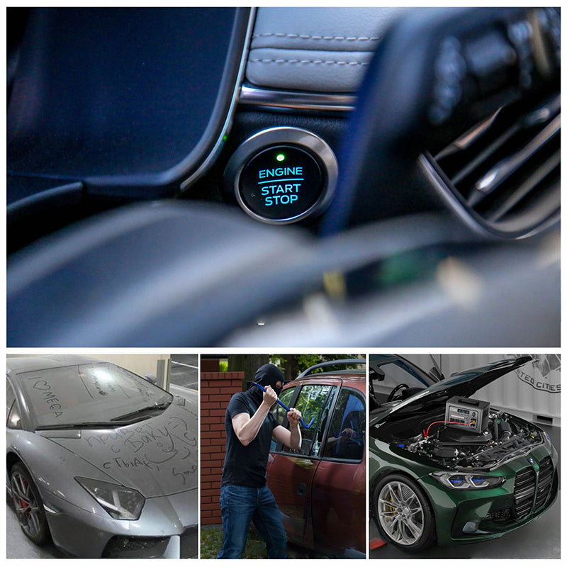 Batterietrennschalter für PKWs (12 V/24 V) mit Fernbedienung⚙️