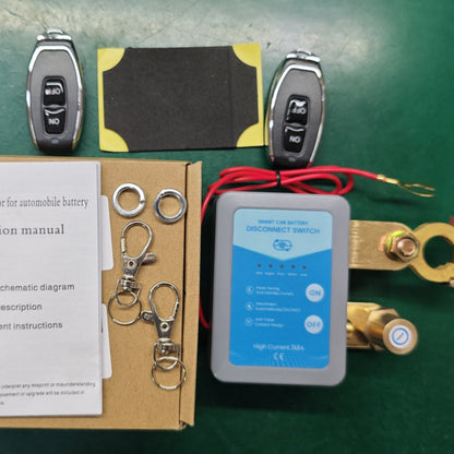 Batterietrennschalter für PKWs (12 V/24 V) mit Fernbedienung⚙️