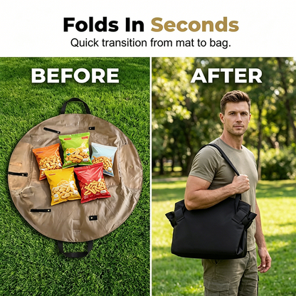 🥳HEISSER SALE 2026🥳💞50.000+ VERKAUFT!👵  2-in-1-Picknicktasche, wandelbar in eine Tragetasche