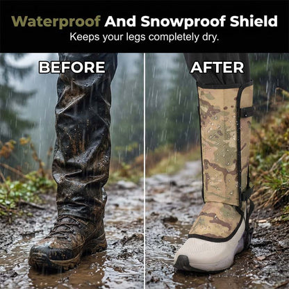 Guêtres de randonnée imperméables pour les aventures en plein air