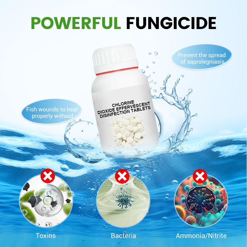 Chlordioxid-Brausetabletten zur Desinfektion