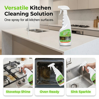 🍋 50% RABATT! 🔥 Hochleistungs-Küchenentfettungsspray – Entfernt hartnäckigen Fett & Rückstände – Ideal für Herd, Backofen & Dunstabzugshaube 🏠