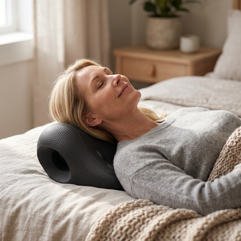 🧘U-förmiges Nackenstrecker-Kissen🛏️