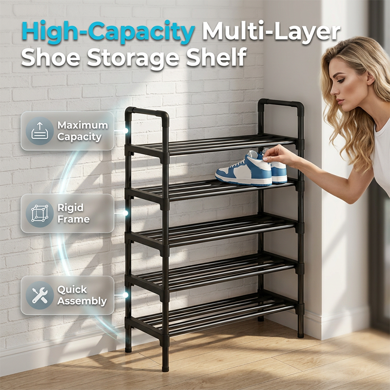 🧹🌸 LIMITED-TIME 50% OFF!Multi-layer Shoe Storage Shelf