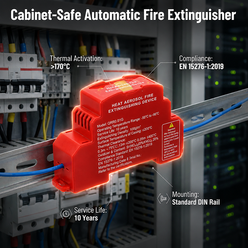 Feuerlöscher mit automatischer thermischer Auslösung