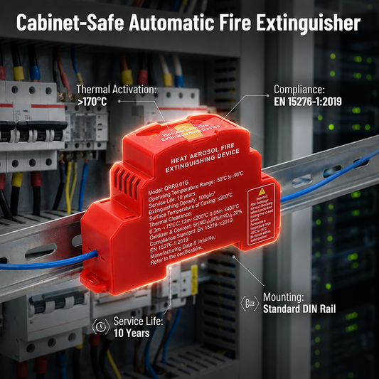 🛡️Feuerlöscher mit automatischer thermischer Auslösung⚡🔒