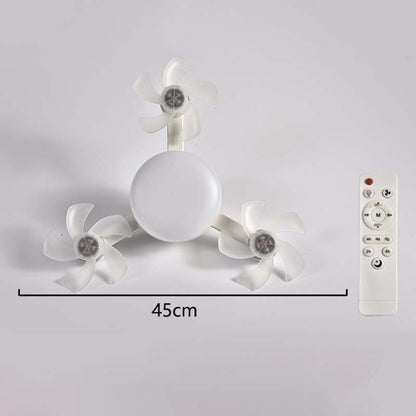 🌀 50 % RABATT! 💡 Deckenventilator mit E27-Fassung – Leiser 2-in-1-LED-Ventilator mit Fernbedienung – Kühlung und Licht in einem 🏠