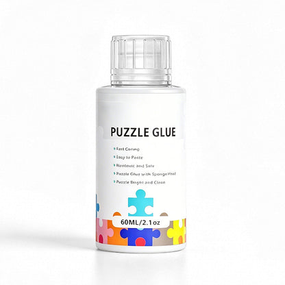 🧩 Colla per puzzle non tossica – sicura per grandi e piccini! 🟢
