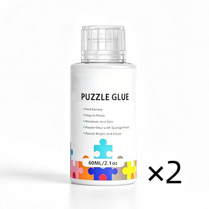 🧩 Colla per puzzle non tossica – sicura per grandi e piccini! 🟢