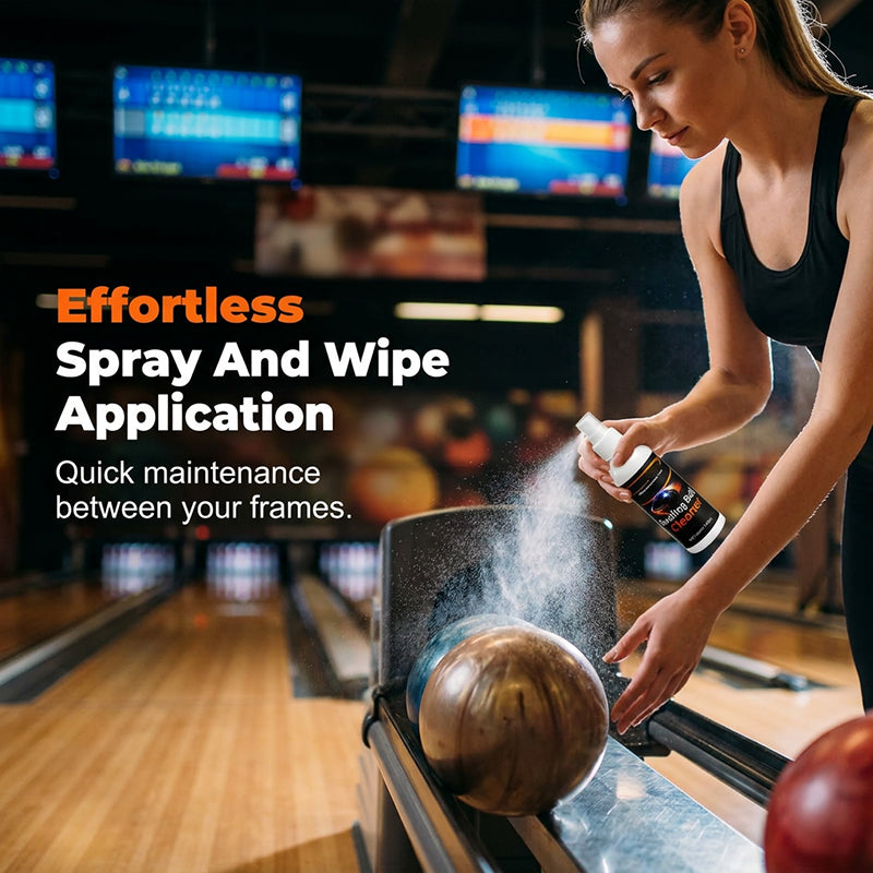 Tragbares Reinigungsspray für Bowlingkugeln