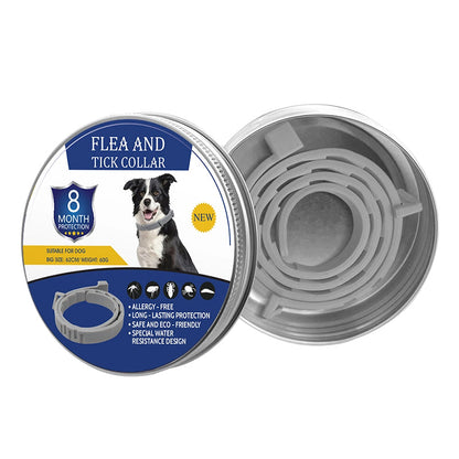 Verstellbare Floh- und Zeckenhalsbänder für Hunde und Katzen🌿🐾