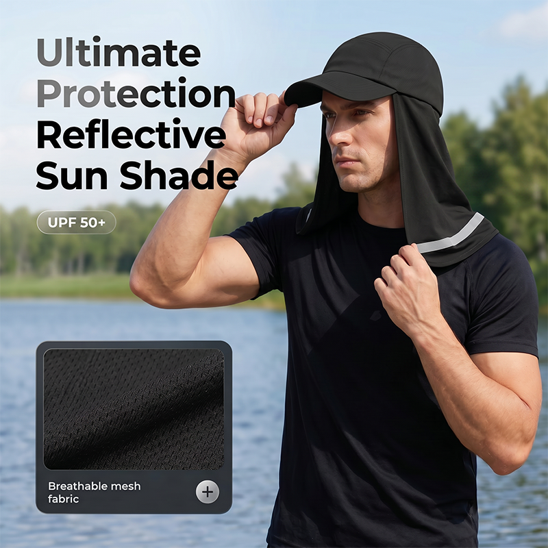 🌞 Mit verlängertem Schirm bis zum Nacken – Kaufen Sie 2  und erhalten Sie 50 % zusätzlichen Rabatt! 🏞️