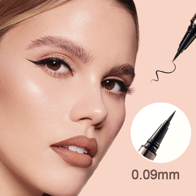 💄 1+1 gratis ! Hochpräziser Flüssig-Eyeliner mit 0,09mm Spitze – Wasserfest, schweißfest & 5 Farbtöne verfügbar