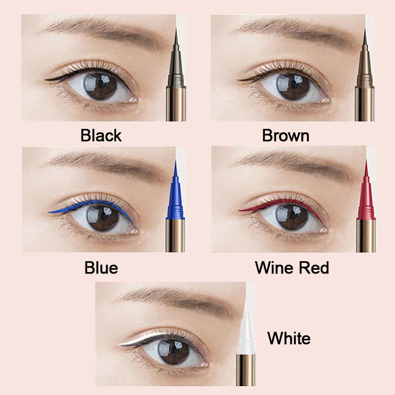 💄 1+1 gratis ! Hochpräziser Flüssig-Eyeliner mit 0,09mm Spitze – Wasserfest, schweißfest & 5 Farbtöne verfügbar